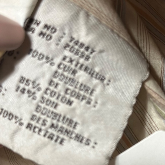 VTG Andrew Marc Genuine Leather Jacket/Blazer  Size XS - Picture 10 of 14